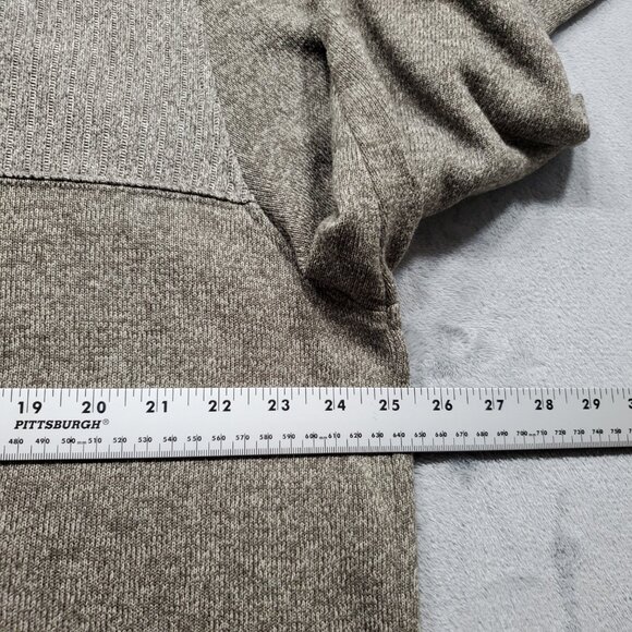 Van Heusen Flex 1/4 Zip Pullover Moc Lightweight Sweater Green Men Sz 2XL - Picture 10 of 11